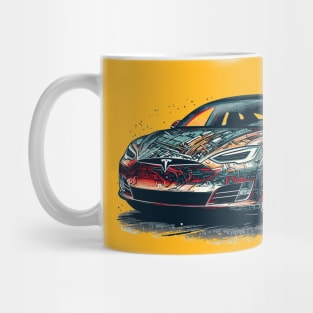 Tesla Model S Mug